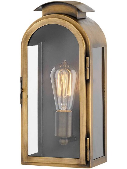 Rowley 1-Light Outdoor 13 1/4-Inch Wall Mount.